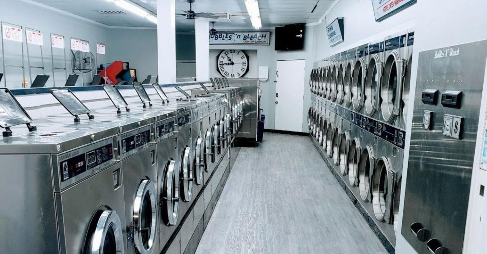 Bubbles And Bleach Laundromat